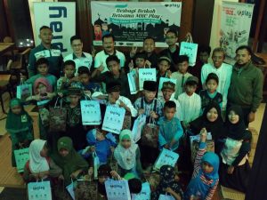 MNC Play Bandung Berbagi Berkah bersama Anak Yatim