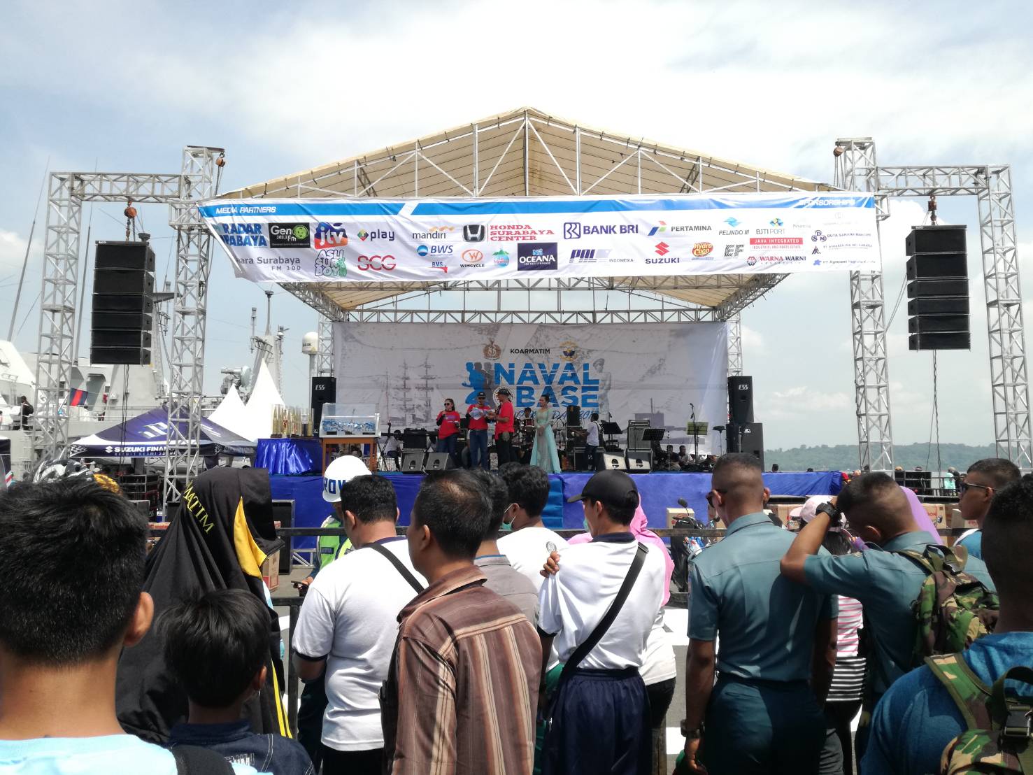 Fun Bike & Run 10K Bersama Masyarakat Surabaya di Naval Base Open Day 2017