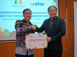 Layanan MNC Play Rambah Kawasan Terpadu Summarecon Bandung