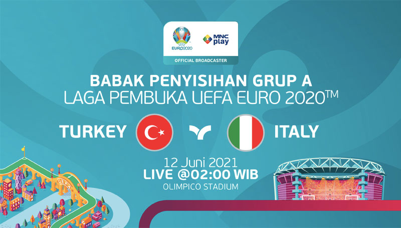 Prediksi Turki vs Italia, Laga Pembuka Turnamen UEFA EURO 2020!