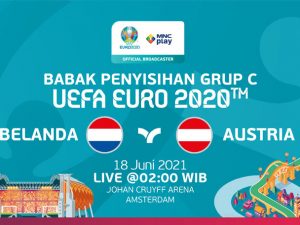 Prediksi Belanda vs Austria, UEFA EURO 2020 Grup C. Live 18 Juni 2021