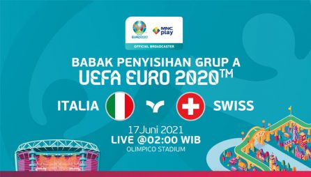 Prediksi Italia Vs Swiss, 17 Juni 2021. Babak Penyisihan Grup A UEFA EURO 2020