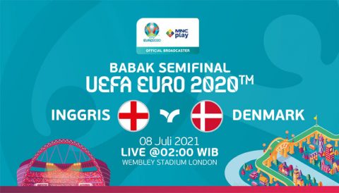 Prediksi Inggris vs Denmark, Babak SemiFinal UEFA EURO 2020. Live 8 Juli 2021!