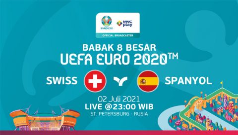 Prediksi Swiss vs Spanyol, Babak 8 Besar UEFA EURO 2020. Live 2 Juli 2021!
