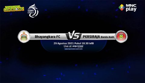 Prediksi Bhayangkara FC vs Persiraja Banda Aceh di BRI Liga 1 2021