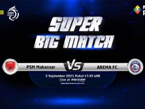 Super Big Match, PSM Makassar vs Arema FC di BRI Liga 1