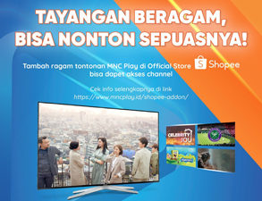 Nonton Makin Puas, Pembelian Ragam Tayangan Lewat Shopee Official Store
