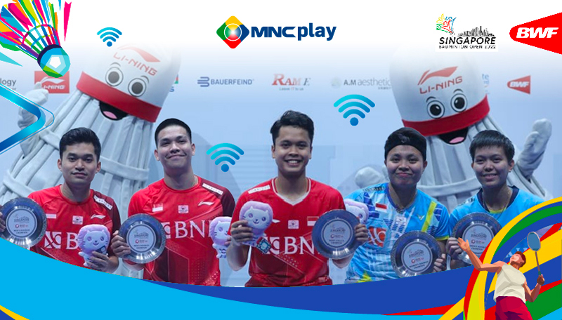 Pemain Indonesia yang Meraih Juara di Singapore Open 2022