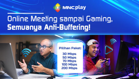 Online Meeting Sampai Gaming, Semuanya Anti Buffering!