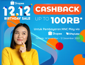 Cashback up to 100rb, Bayar Tagihan di Shopee!