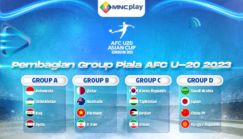 Besok, Piala AFC U-20 Asian Cup 2023 LIVE di MNC Play!