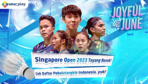 Singapore Open 2023 Tayang Besok! Cek Daftar Pebulutangkis Indonesia, yuk!